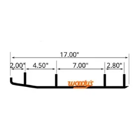MAR-9975 WOODYS Carbide Runner