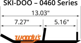 RUS-0460 WOODYS Standard Wear Bar Runner #2