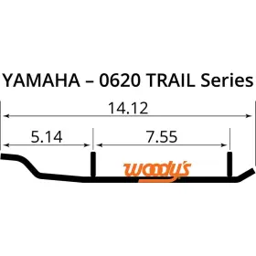 RUY-0620 WOODYS Wear Bars Mini Standard