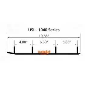 TSI4-1040-1 WOODYS Turning End Pad Weld Usi