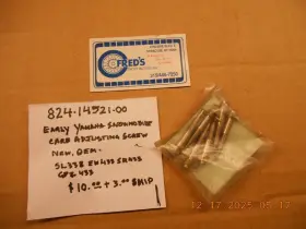 824-14521-00 YAMAHA Carburetor Adjuster Nos Gp