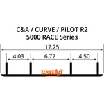 Woodys Maverick 4" Carbides Wear Rod Mc4-5000. Fixed Price $158.38.
