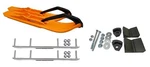 C&a Pro Orange Xcs Snowmobile Skis W/ 4.5" Shaper Bars Complete Kit Ski-doo T3. Fixed Price $519.58.