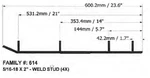Sports Parts Inc Slasher Six60 Runners - D-06-6-4-614. Fixed Price $85.99.