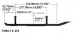 Sports Parts Inc Slasher Six60 Runners - D-06-6-4-276. Fixed Price $80.17.