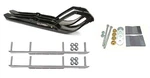 C&a Pro Black Xpt Snowmobile Skis W/ 7.5" Shaper Bars Complete Kit Yamaha Old. Fixed Price $480.08.