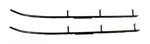 4" Carbides For Polaris Models W/ Stock Steel Skis & 3 Studs Fits 1988-2006. Fixed Price $59.95.