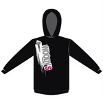 Woodys Women's Zip Up Hoodie - Black Small 302-wgulla-s. Fixed Price $39.91.