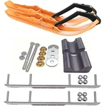 C&a Pro Orange Tmx Snowmobile Skis W/ 7.5" Shaper Bars Complete Kit Yamaha. Fixed Price $589.84.