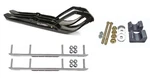 C&a Pro Black Xpt Snowmobile Skis W/ 6" Shaper Bars Complete Kit Arctic Cat. Fixed Price $471.05.