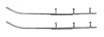 Bottom Line 6" Carbides Runners Skags For Arctic Cat Fits Many 1991-1999 Sleds. Fixed Price $72.95.