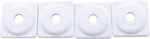 Woodys Asw2-3815-48 Digger Single Square Aluminum Support Plates White 5/16". Fixed Price $77.58.