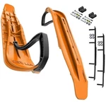 Slydog Attack 7" Orange Crush Skis W/10" Round Bar Complete Kit Yamaha. Fixed Price $445.66.