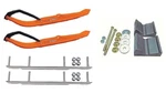 C&a Pro Orange Mtx Snowmobile Skis W/ 9" Shaper Bars Complete Kit 2012+. Fixed Price $590.95.