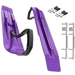 Slydog Powder Hound 7" Purple Skis W/7.5" Shaper Bar Complete Kit Polaris. Fixed Price $461.88.