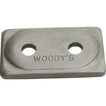 Woodys Digger Support Plates Double Aluminum 5/16" - 48/pack Add2-3775-b. Fixed Price $86.07.