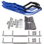 C&a Pro Blue Tmx Snowmobile Skis W/ 6" Shaper Bars Complete Kit Arctic Cat. Fixed Price $551.49.