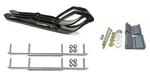 C&a Pro Black Xpt Snowmobile Skis W/ 7.5" Shaper Bars Complete Kit 2012+. Fixed Price $480.08.