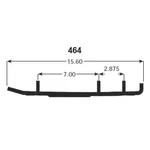 Sp1 Defender Wearbar Hardweld Runner Set Polaris Indy 550 121in 07-08. Fixed Price $46.80.