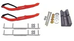 C&a Pro Red Mtx Snowmobile Skis W/ 6" Shaper Bars Complete Kit Yamaha Phazer/fx. Fixed Price $534.19.