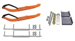 C&a Pro Orange Mtx Snowmobile Skis W/ 7.5" Shaper Bars Complete Kit Ski-doo. Fixed Price $589.84.