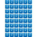 Woodys Square Grand Digger Aluminum Support Plates - 5/16in. Blue Asg-3825-48. Fixed Price $106.07.