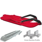 C&a Pro Xcs Snowmobile Skis Red Arctic Cat Zr 500 Esr (efi) (2001). Fixed Price $443.59.