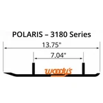 Woody's Executive Series 8" Carbide Polaris Snowmobile Runners, Wpi-3180. Fixed Price $82.76.