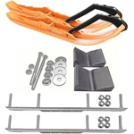C&a Pro Orange Tmx Snowmobile Skis W/ 9" Shaper Bars Complete Kit Yamaha 2014 &. Fixed Price $590.95.