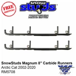 Snowstuds Magnum 8" Carbide Runners Arctic Cat 2002-2025 - Rm5708. Fixed Price $89.20.