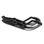 Pair Of Black C&a Pro Mountain Tmx 6-3/4" Snowmobile Skis W/black Loops. Fixed Price $420.17.