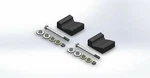 Slydog Ski Mounting Kit For Ski-doo Gen 4 Chassis Snowmobile 04-b003-3. Fixed Price $47.45.