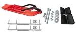C&a Pro Red Xcs Snowmobile Skis W/ 6" Shaper Bars Complete Kit 2016+ Ski-doo. Fixed Price $563.01.