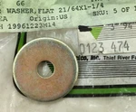 Arctic Cat 0123-474 Snowmobile Multi Use Flat Washer 21/64x1-1/4 Fits 81, 84-94. Fixed Price $8.99.