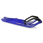 Pair Of Blue C&a Pro Xpt 6-1/4" Snowmobile Skis W/black Loops. Fixed Price $364.01.