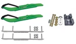 C&a Pro Green Xt Snowmobile Skis W/ 6" Shaper Bars Complete Kit Arctic Cat 2009. Fixed Price $532.67.
