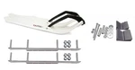 C&a Pro White Xpt Snowmobile Skis W/ 7.5" Shaper Bars Complete Kit Arctic Cat. Fixed Price $550.13.