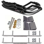 C&a Pro Black Tmx Snowmobile Skis W/ 4.5" Shaper Bars Complete Kit Polaris. Fixed Price $488.29.