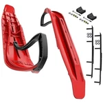Slydog Attack 7" Indy Red Skis W/4" Round Bar Complete Kit Polaris Pro-ride. Fixed Price $463.17.