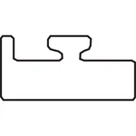 Black Replacement Slide Profile15 Graphite L 55.00" For Polaris 15-5500-0-04-12. Fixed Price $47.71.