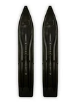 Pair Of Black Slydog Powder Hound 8" Snowmobile Skis. Fixed Price $284.75.