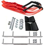 C&a Pro Red Tmx Snowmobile Skis W/ 6" Shaper Bars Complete Kit 2016+ Ski-doo. Fixed Price $497.33.