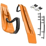 Slydog Powder Hound 8" Orange Crush Skis W/4" Round Bar Complete Kit Polaris. Fixed Price $401.97.