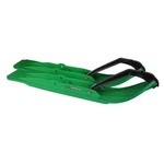 Pair Of Green C&a Pro Xt 7-1/4" Snowmobile Skis W/black Loops. Fixed Price $440.96.