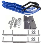 C&a Pro Blue Tmx Snowmobile Skis W/ 9" Shaper Bars Complete Kit Yamaha 2014 &. Fixed Price $561.63.