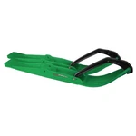 Pair Of Green C&a Pro Razor Rz 6" Snowmobile Skis W/black Loops. Fixed Price $298.98.