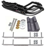 C&a Pro Black Tmx Snowmobile Skis W/ 6" Shaper Bars Complete Kit Yamaha. Fixed Price $497.33.
