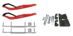 C&a Pro Red Razor Snowmobile Skis W/ 7.5" Shaper Bars Complete Kit Ski-doo 2016. Fixed Price $499.84.