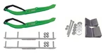 C&a Pro Green Mtx Snowmobile Skis W/ 4.5" Shaper Bars Complete Kit Yamaha 2014. Fixed Price $508.33.