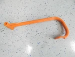 Polaris Snowmobile Plastic Skis Orange Ski Handle Toe 5435681-589. Fixed Price $21.74.